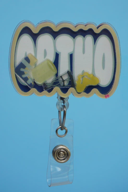 Ortho Shaker Badge Reel