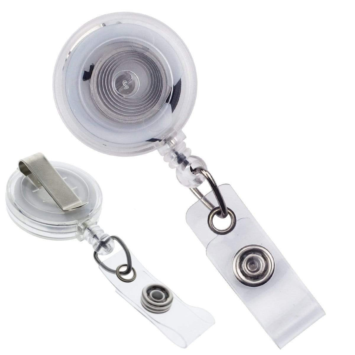 Pinza para credencial con símbolo de radiación que brilla en la oscuridad, carrete para credencial de rayos X, soporte para credencial de radiación, tecnólogo de TC