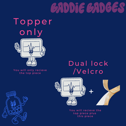 Bladder Scanner Badge Reel