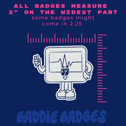 Diltiazem IV Bag Badge Reel | Cardiology Nurse Badge | Liquid Filled Heart Med ID Holder | Cute ICU & ER Scrub Accessory