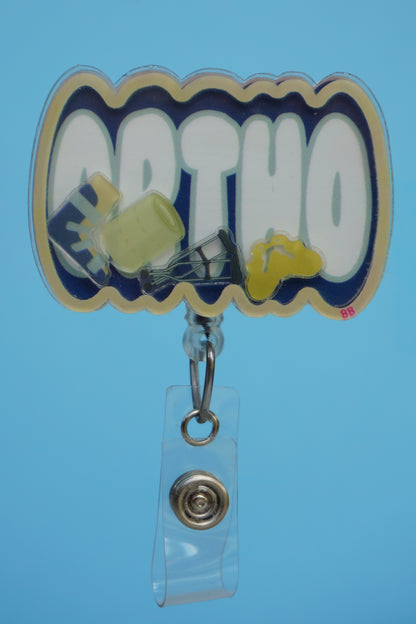 Ortho Shaker Badge Reel