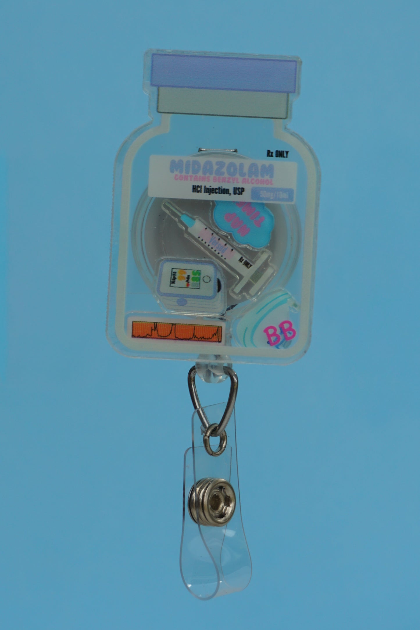 Midazolam Shaker Badge Reel