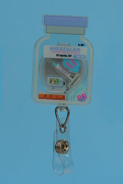 Midazolam Shaker Badge Reel