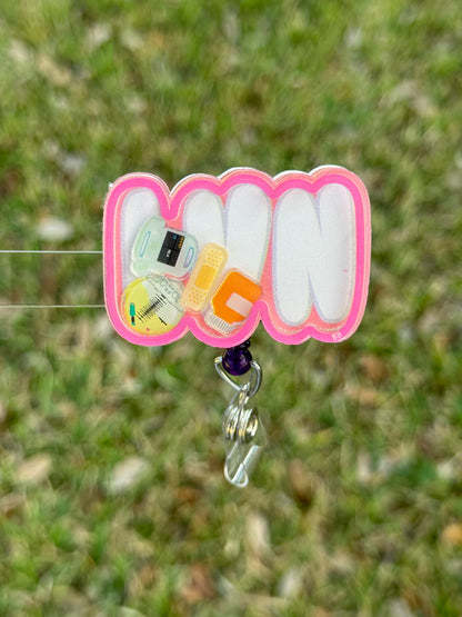 LVN Shaker Badge Reel