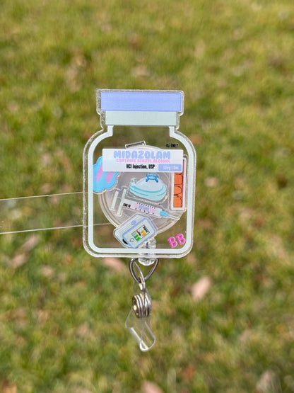 Midazolam Shaker Badge Reel