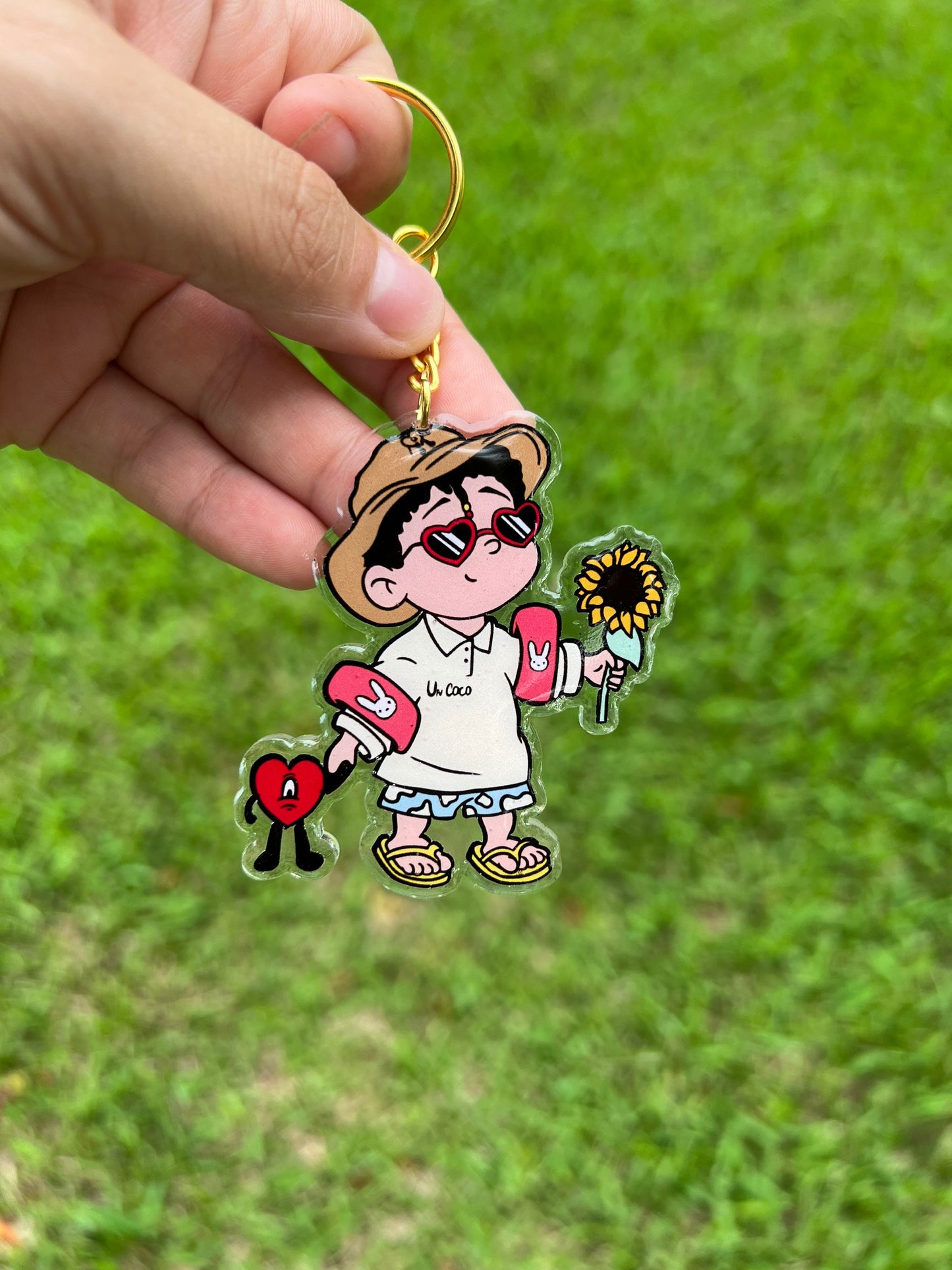 Baby bad bunny| Llavero de Bad bunny | un verano sin ti| Benito keychain