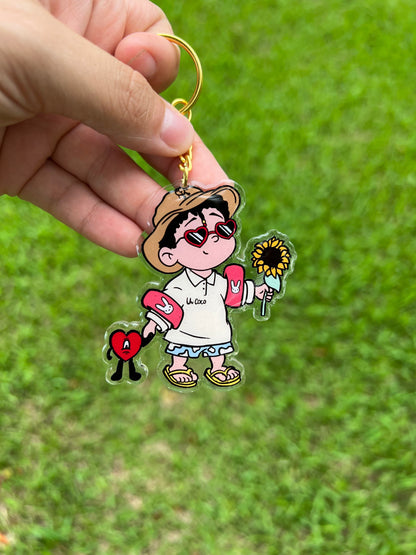 Baby bad bunny| Llavero de Bad bunny | un verano sin ti| Benito keychain