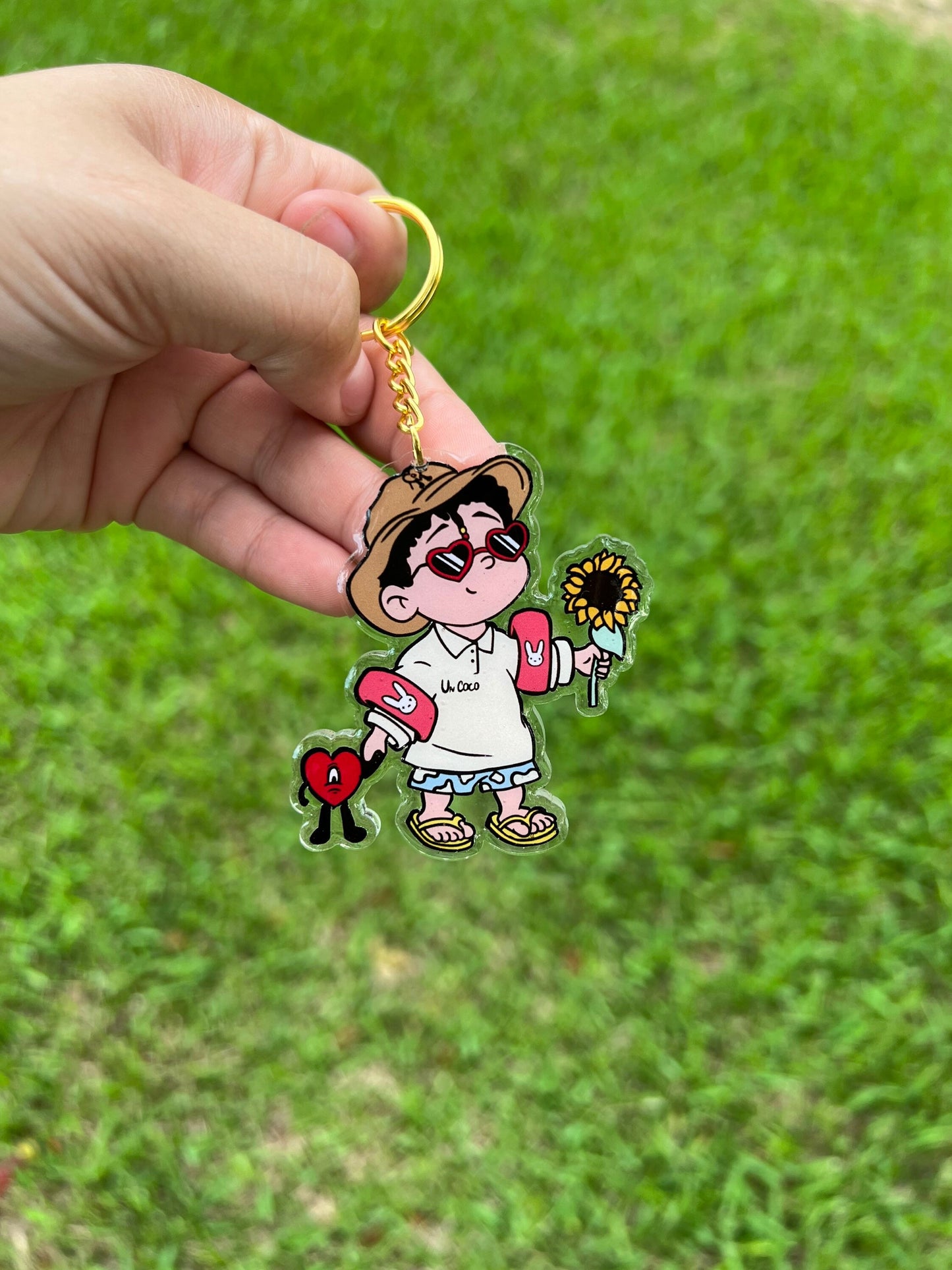 Baby bad bunny| Llavero de Bad bunny | un verano sin ti| Benito keychain