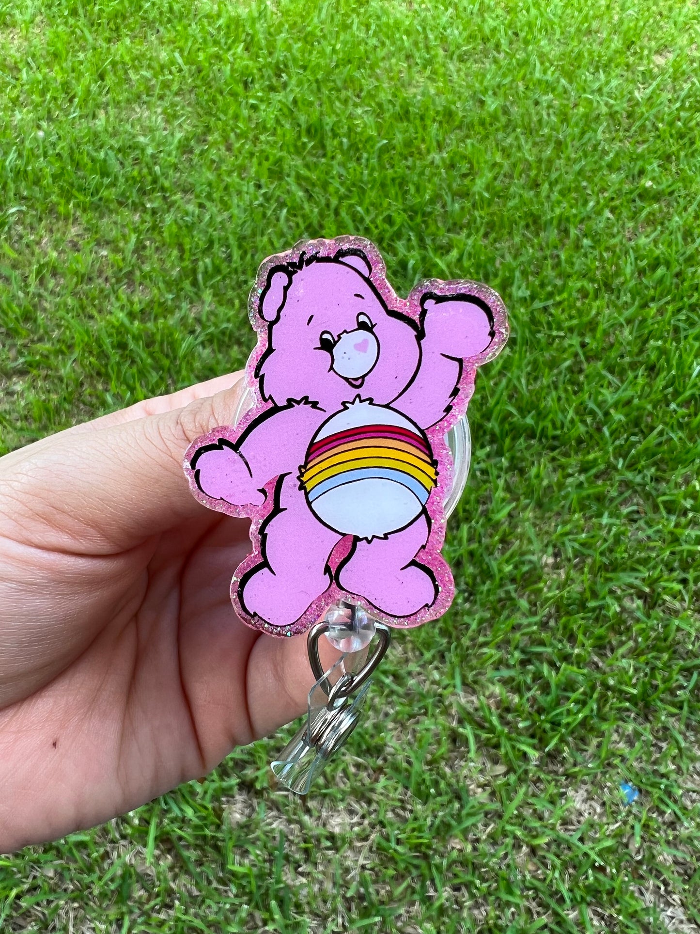 Care Bear Badges-Alligator Clip Badge Reels-Alligator Clips-Badge Reels-Cute Badge Reels-Badge