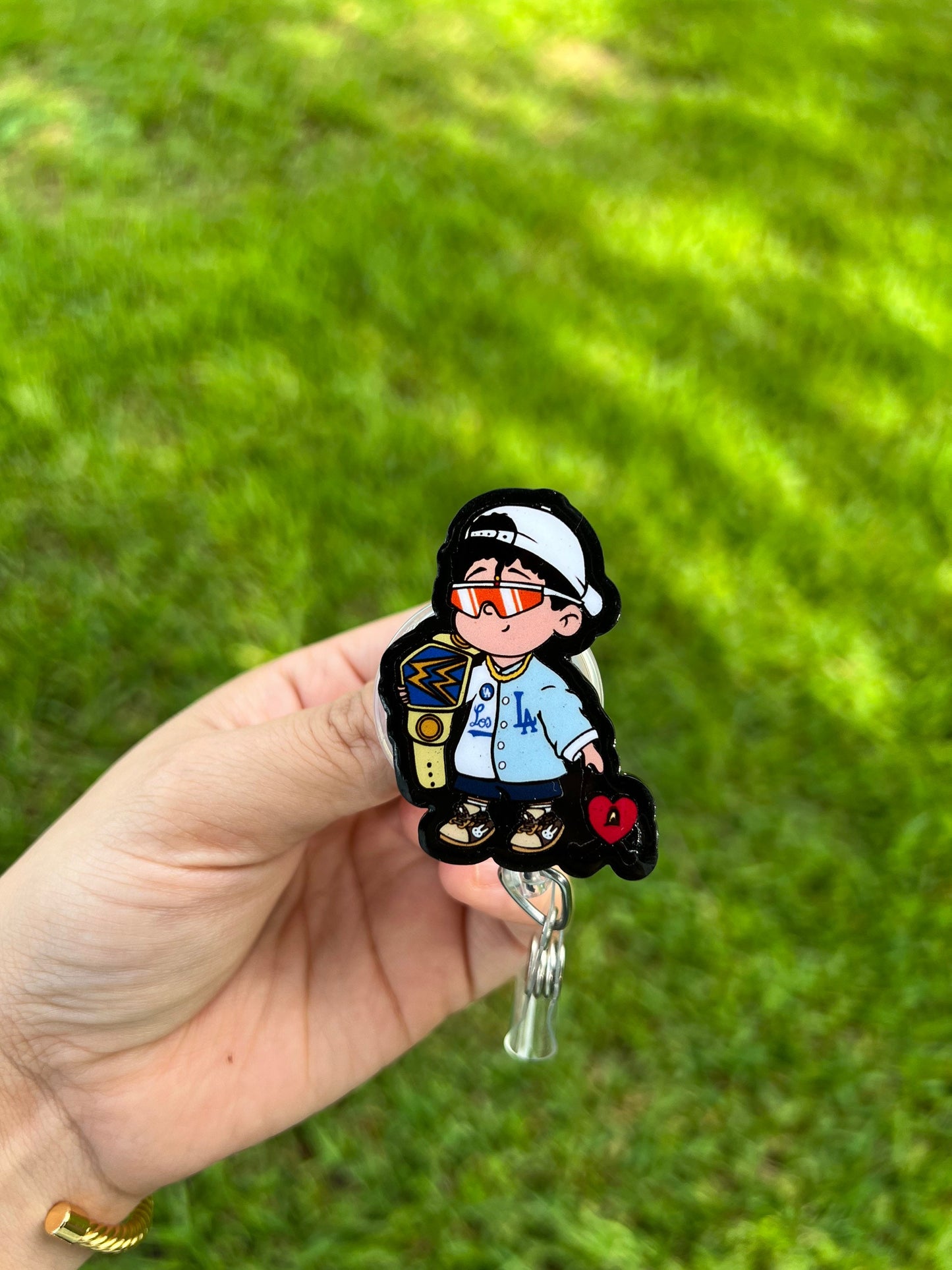 Baby WWE Benito Badgereel|Badbunny Badge|bad bunny accessories |cultura| Badbunny merch| for teachers|bad bunny | conejo malo| bad bunny pin