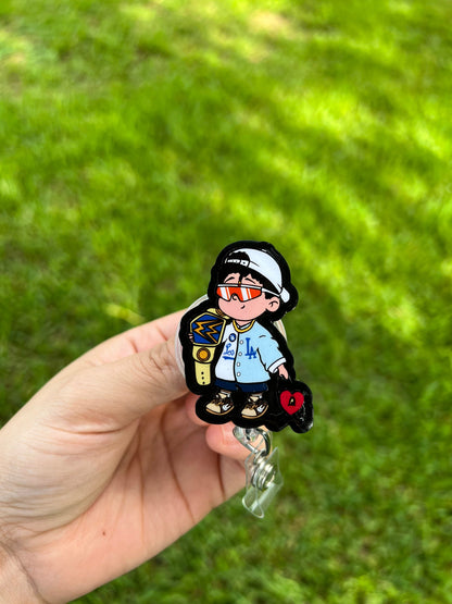 Baby WWE Benito Badgereel|Badbunny Badge|bad bunny accessories |cultura| Badbunny merch| for teachers|bad bunny | conejo malo| bad bunny pin