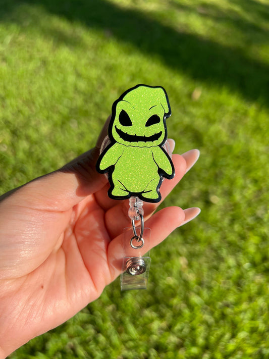 Oogie Boogie Badge Holder | Halloween accessories | Spooky Szn | Nightmare before Christmas