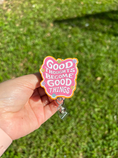 Good Thoughts ,Mental health badge reel, mental health matters,