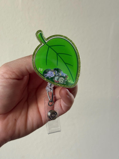 Whimsical Bug ID Holder | Insect Shaker | Retractable Medical Accessory