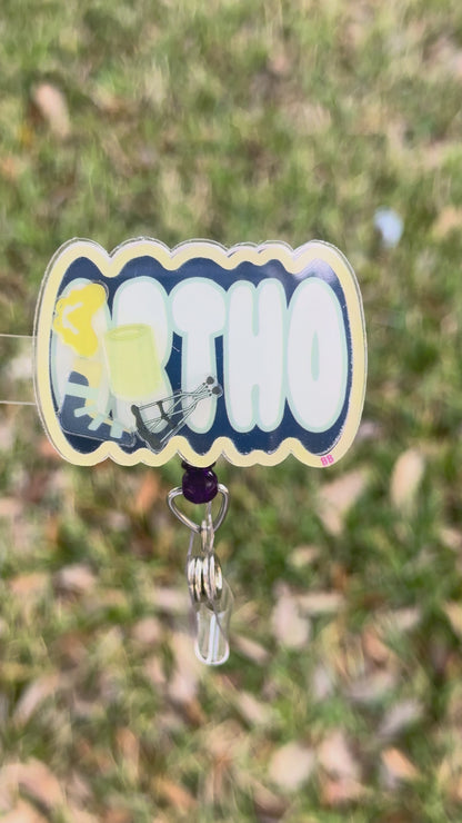 Ortho Shaker Badge Reel