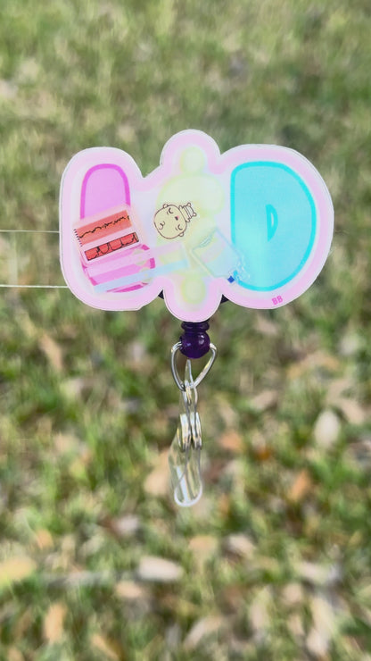 L&D Shaker Badge Reel
