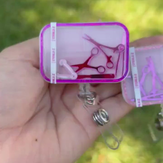 Labor and delivery Sterile Mayo stand badge, retractable holder for nurse,nurse gift,nursing student, Lab week gift,surgical tech,