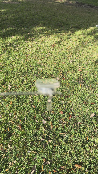 Atropine vial shaker badge reel